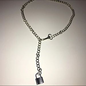 Accessories - StainlessSteel Lock Pendant Choker GothicNecklace Accessories - StainlessSteel Lock Pendant Choker GothicNecklace